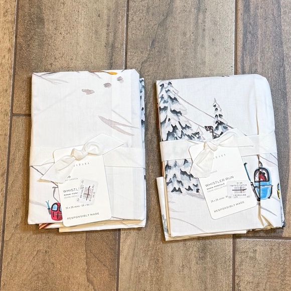 Whistler Run Euro Sham - Pottery Barn - Picture 2 of 6